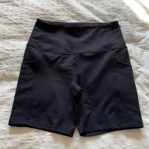 Nordstrom Zella High Waist Bike shorts